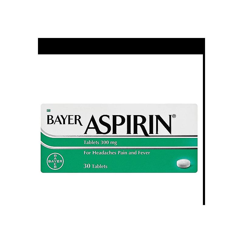 Bayer Aspirin 300mg Tab 30