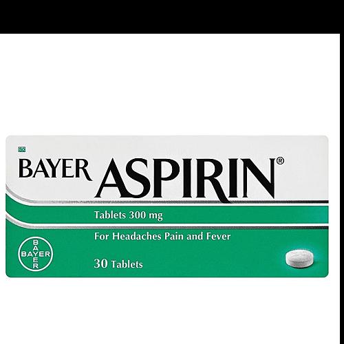 Bayer Aspirin 300mg Tab 30